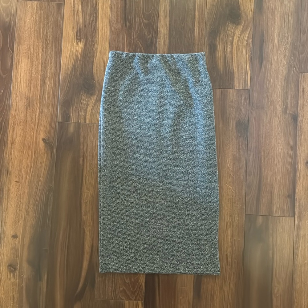 Aqua pencil skirt